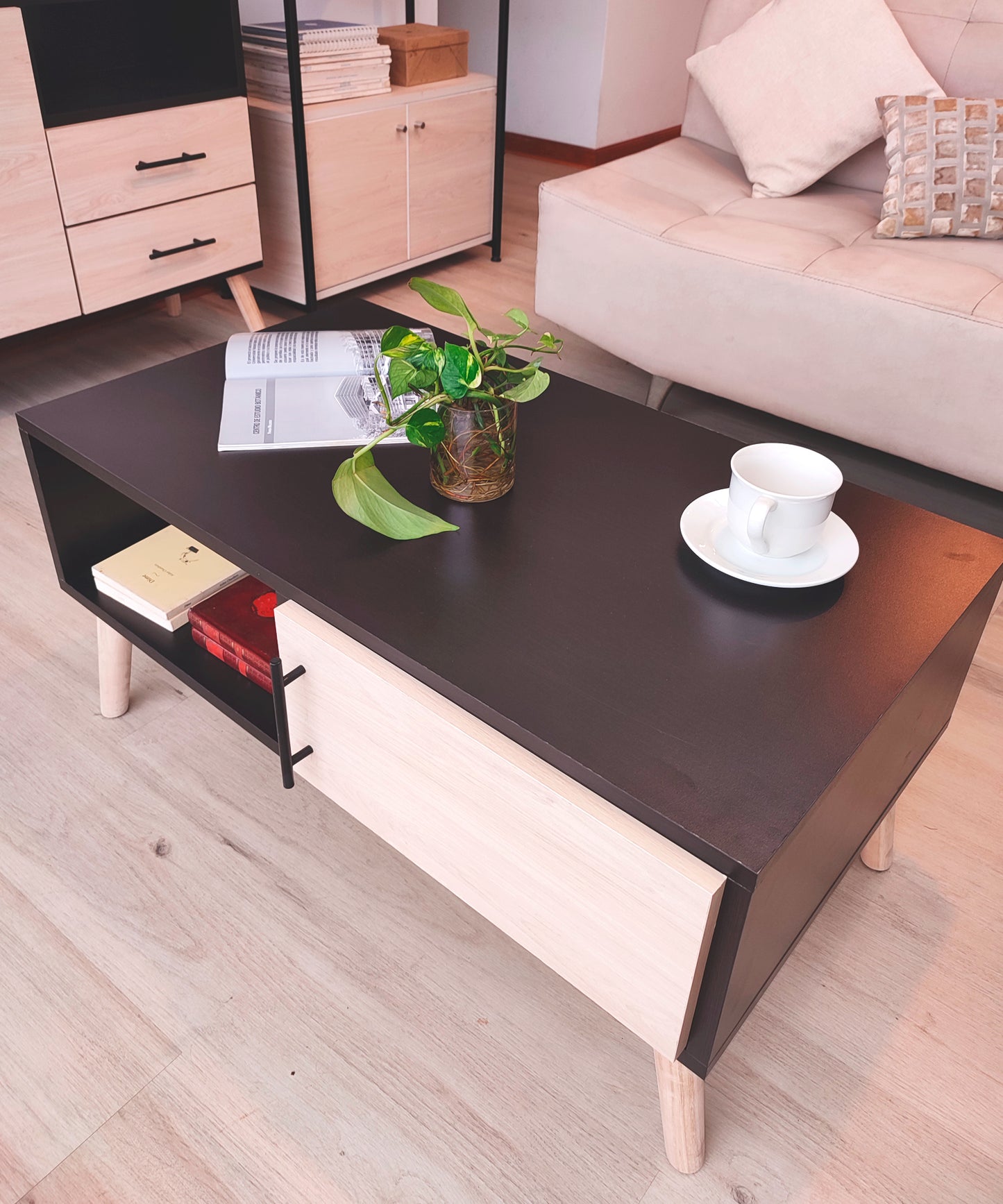 Mesa de centro Bromelias