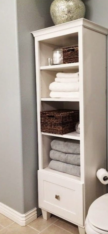 Mueble organizador para el baño