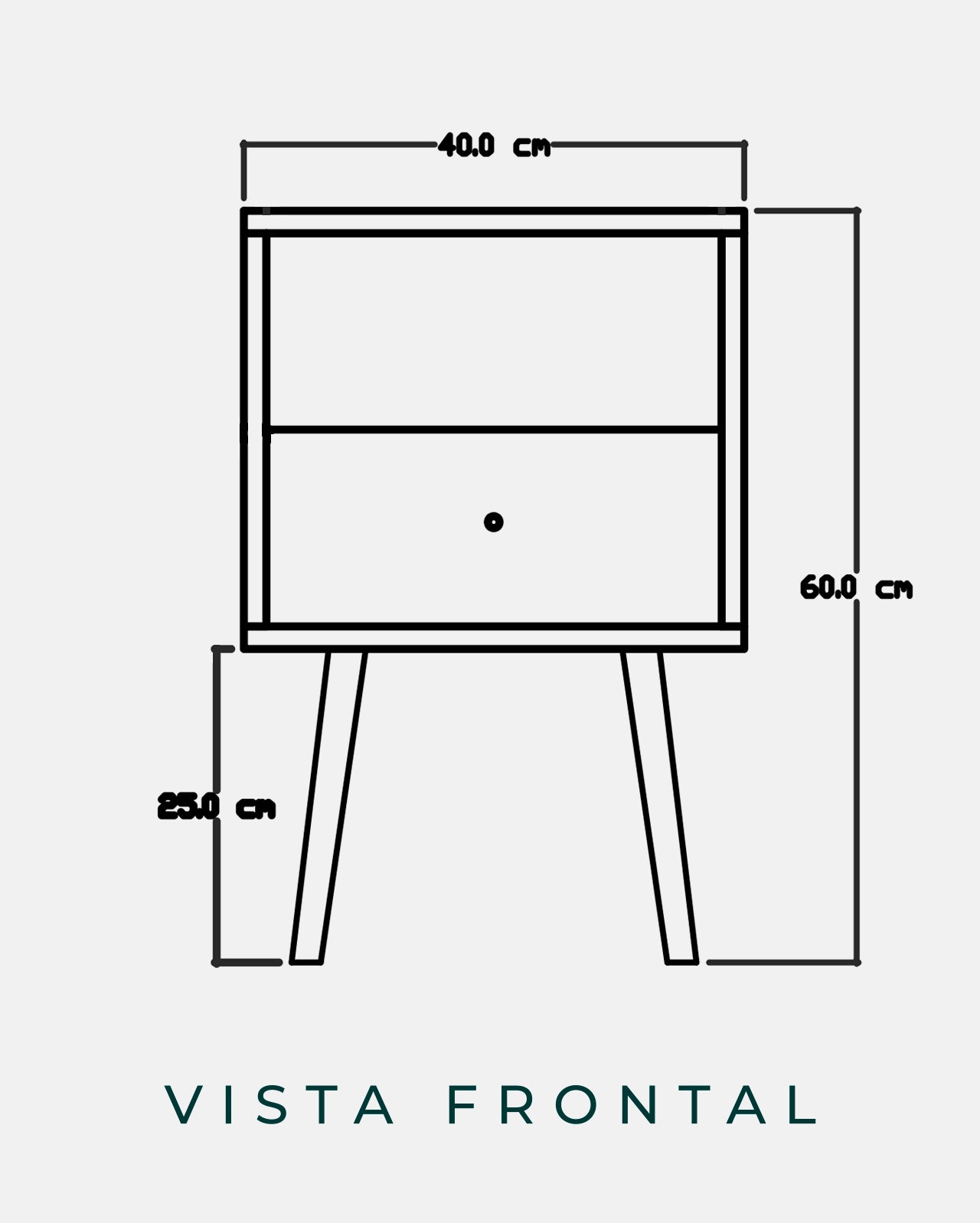 Mesa de Noche Abedul